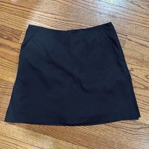 Talbots Black Mini Skirt